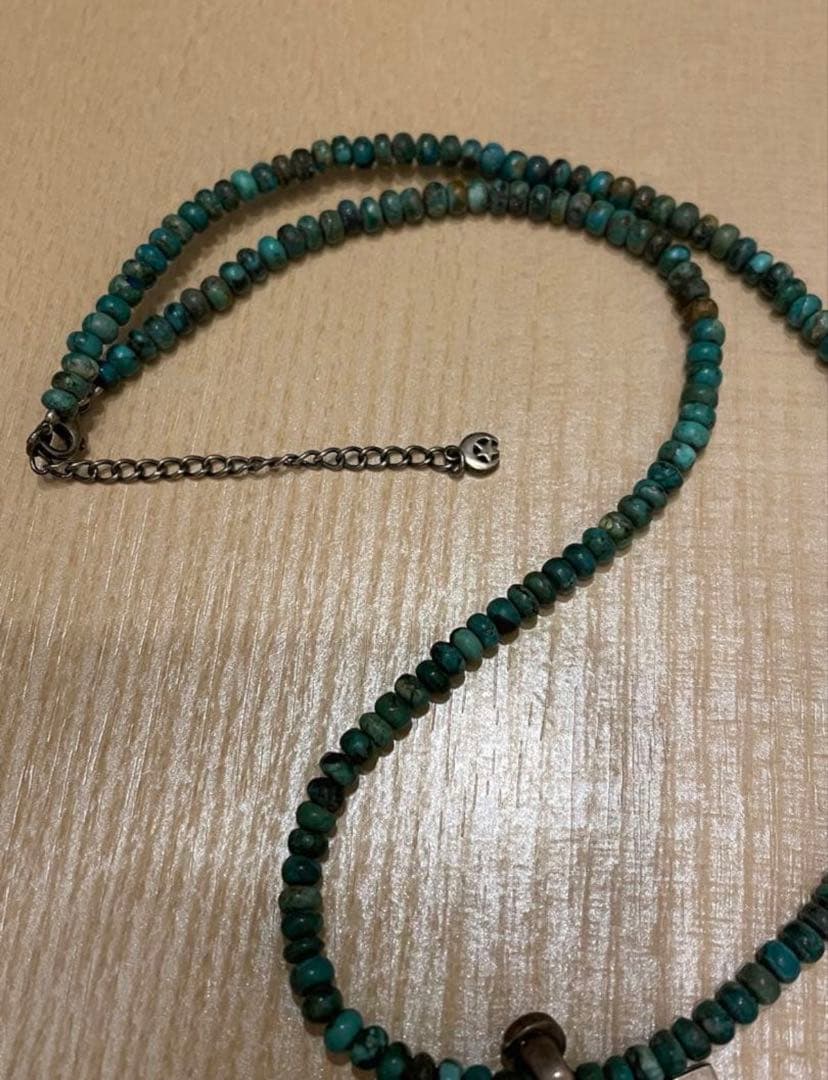 （美品）クレセントルナ　ターコイズネックレス　山下智久着用