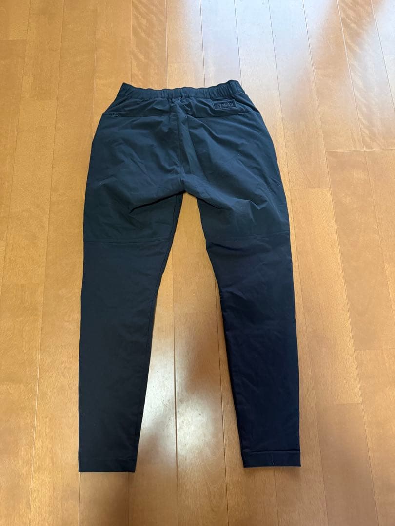 TFW49 ゴルフパンツ　黒　中綿あり　mサイズ相当