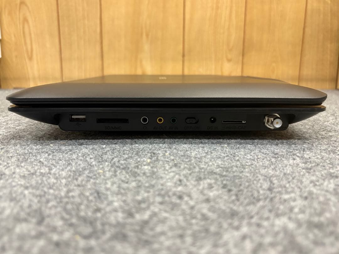 ポータブルDVD/TVプレーヤー　GH-PDV14BTG-BK