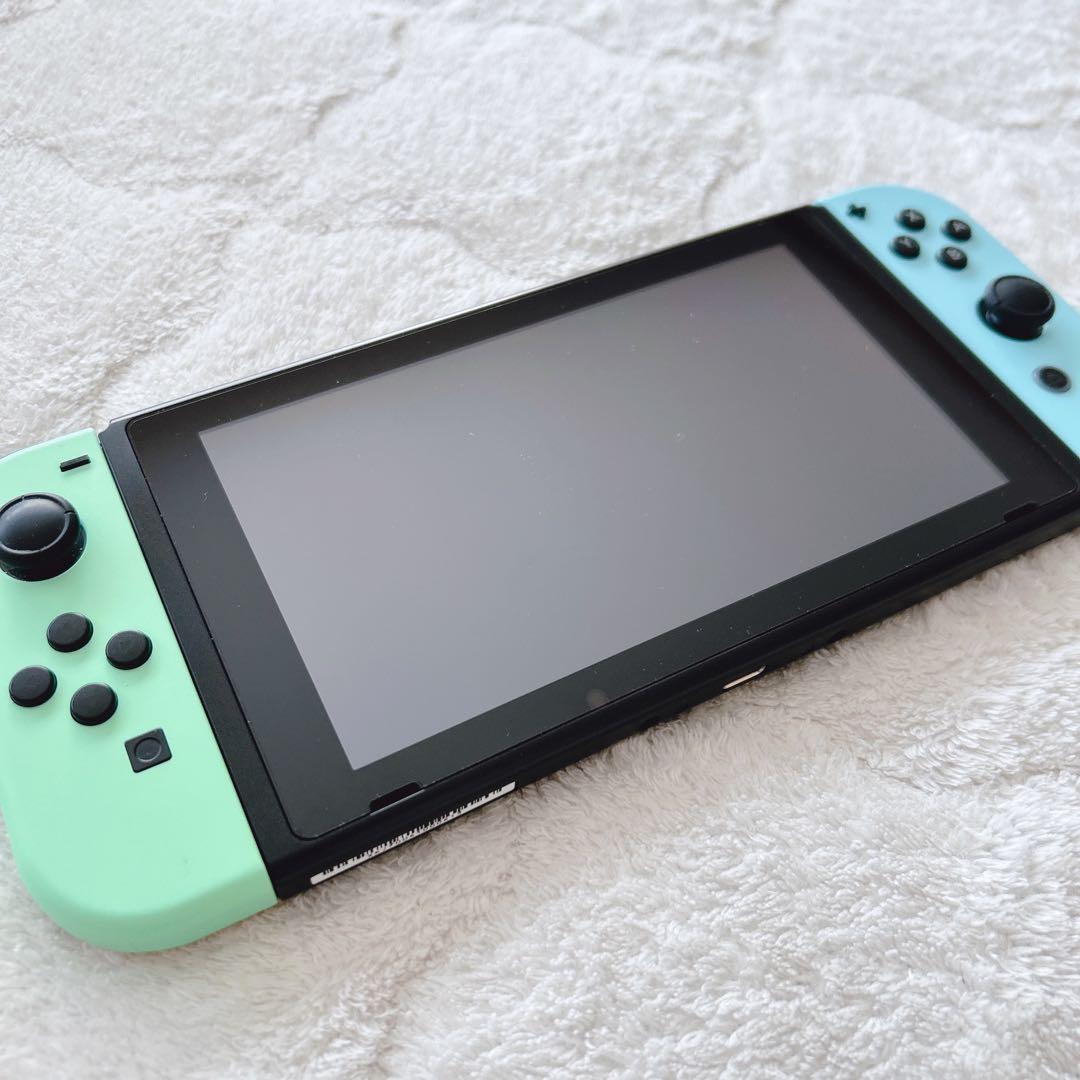 Nintendo Switch あつまれどうぶつの森セット 限定版デザイン 本体