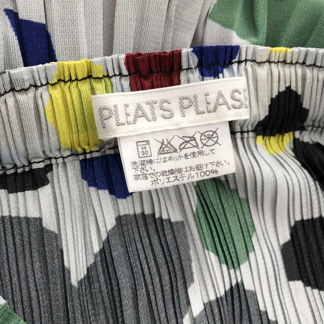 PLEATS PLEASE イッセイミヤケ フラワー プリーツ スカート 1