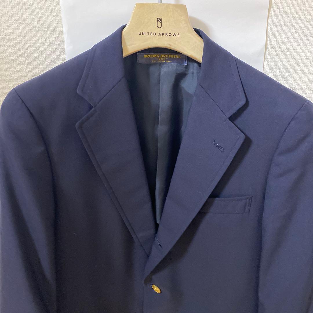 ★人気★BROOKS BROTHERS テーラードJK金ボタン ネイビー