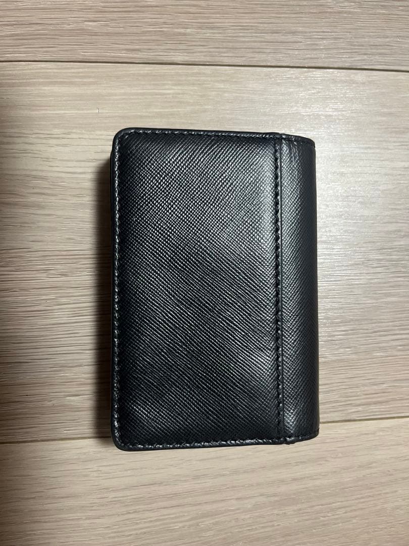 TORY BURCH ブラックレザー名刺入れ