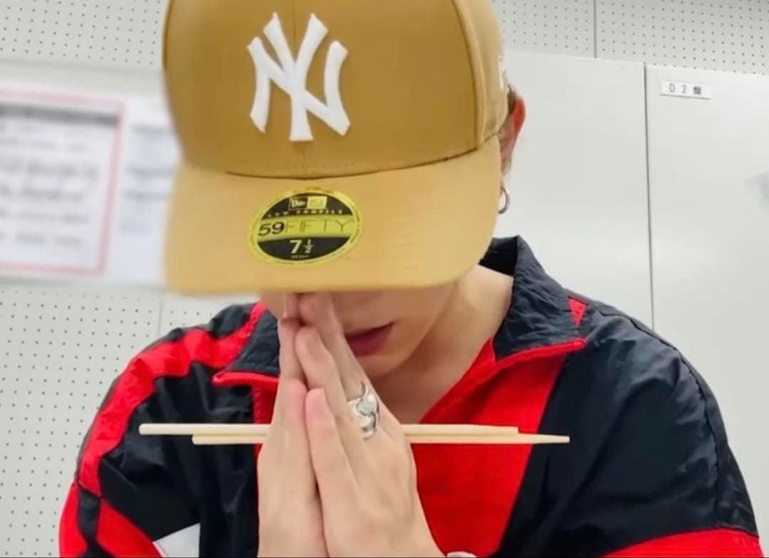 山田涼介様 着用 ニューエラ LP 59FIFTY ヤンキース キャップ