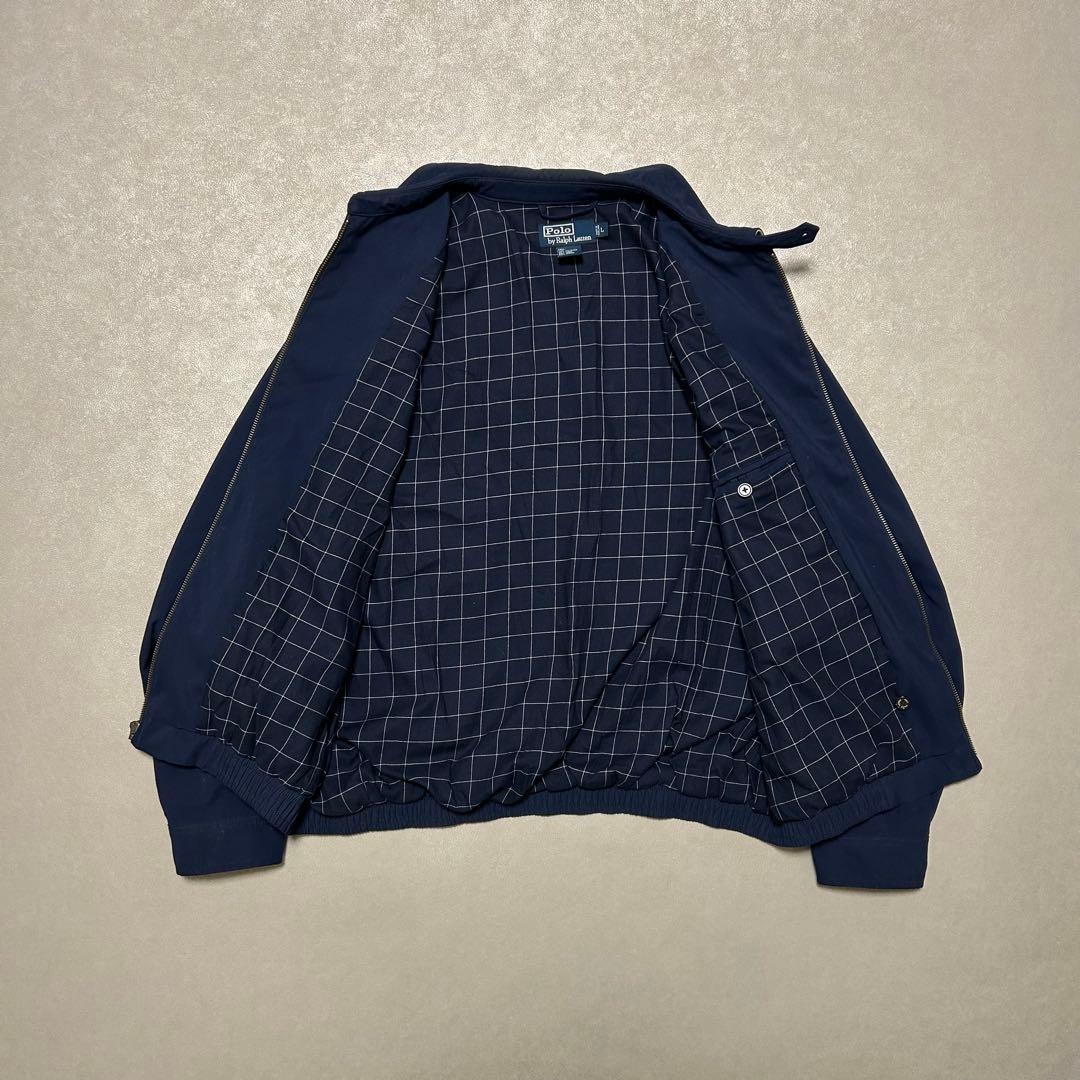 美品Polo by Ralph Lauren90sスイングトップポニー刺繍短丈L
