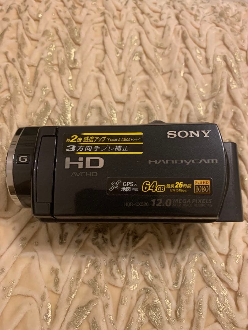 美品SONY HDR-CX520 V ビデオカメラ 64GB付属品セット