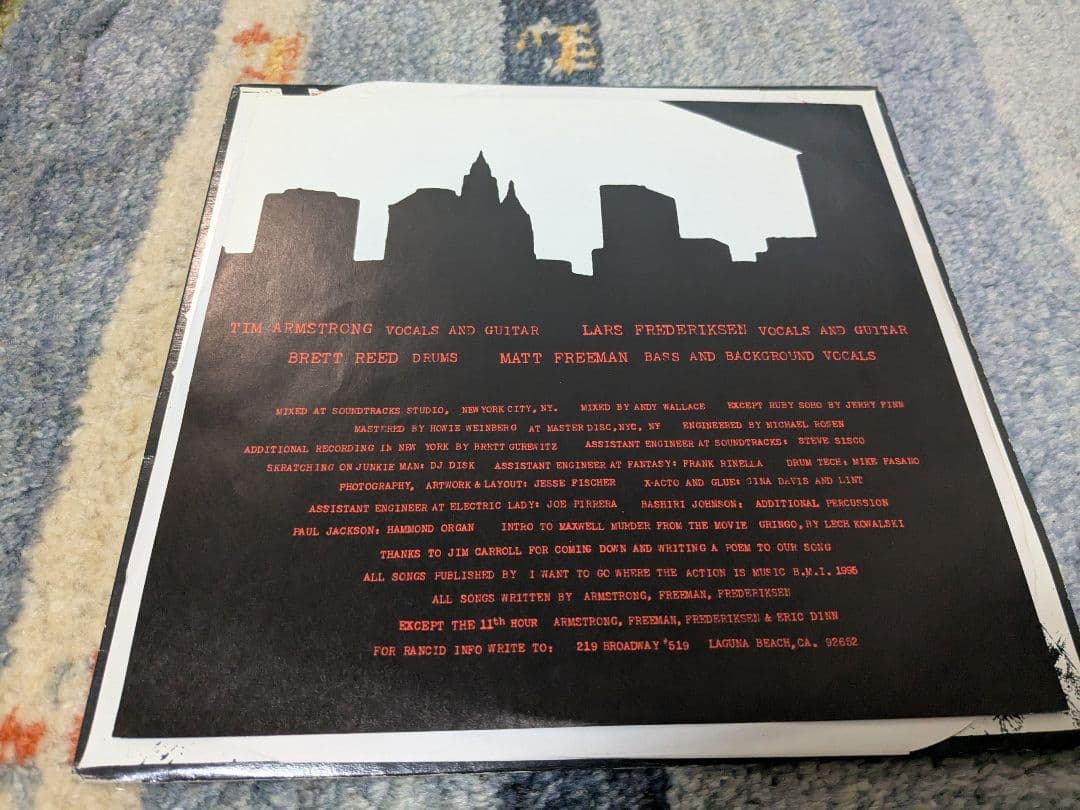 Rancid ...And Out Come the Wolves レコード