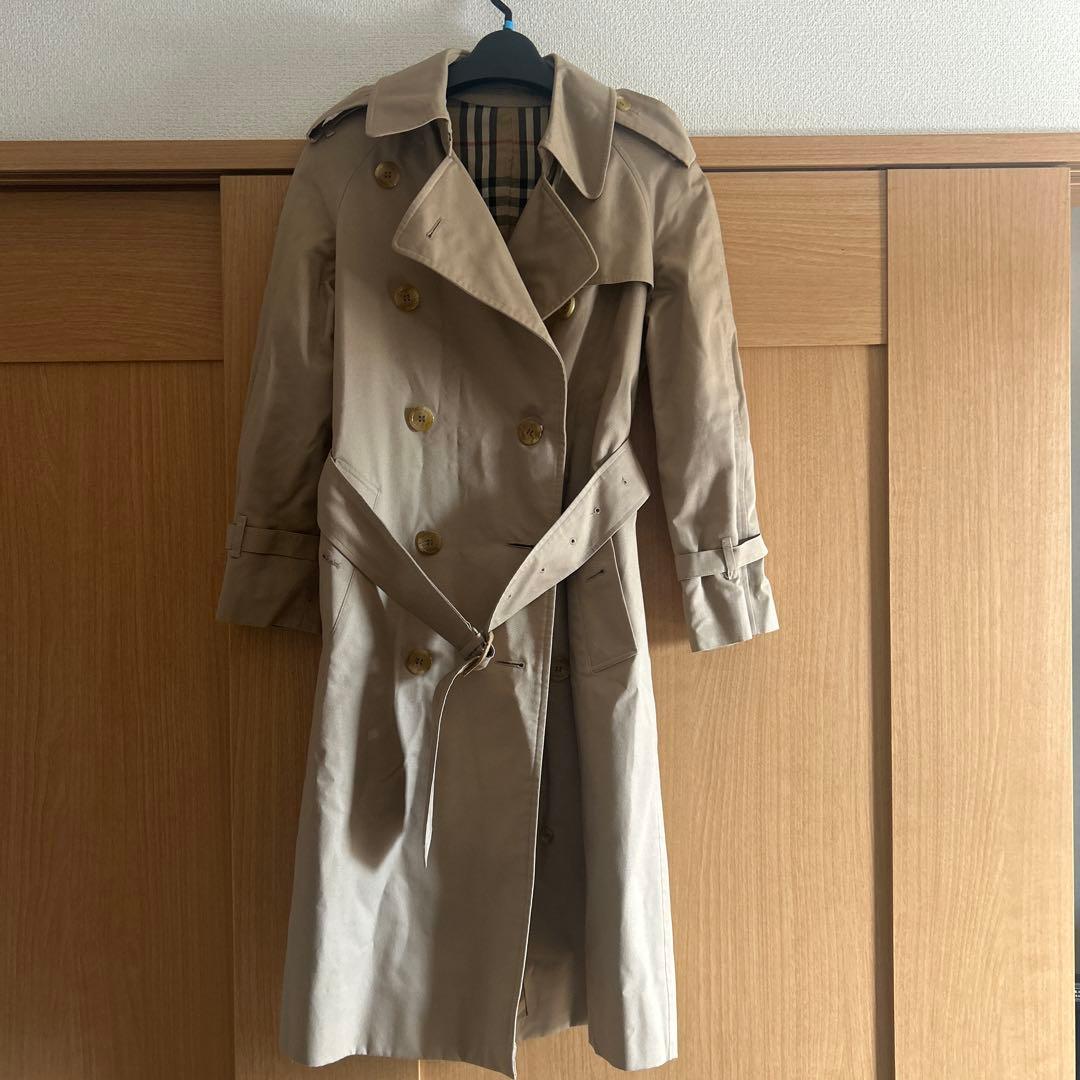 BURBERRY ベージュ トレンチコート チェック裏地