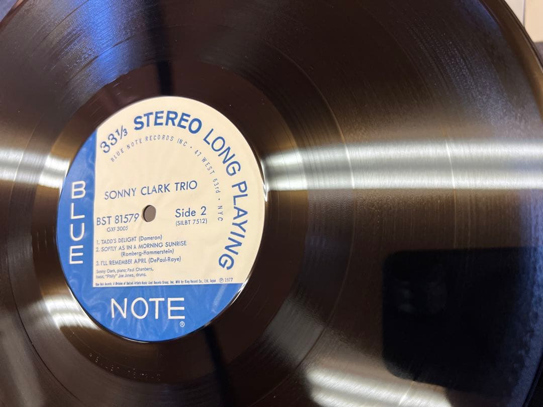 1977 ソニー・クラーク・トリオ GXF 3005 Blue Note LP