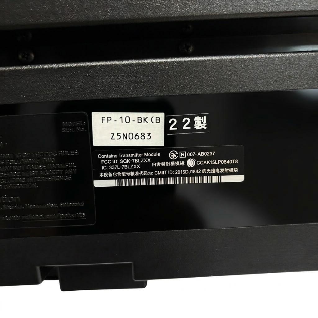 Roland FP-10 2022年製 電子ピアノ 88鍵盤 動作確認済