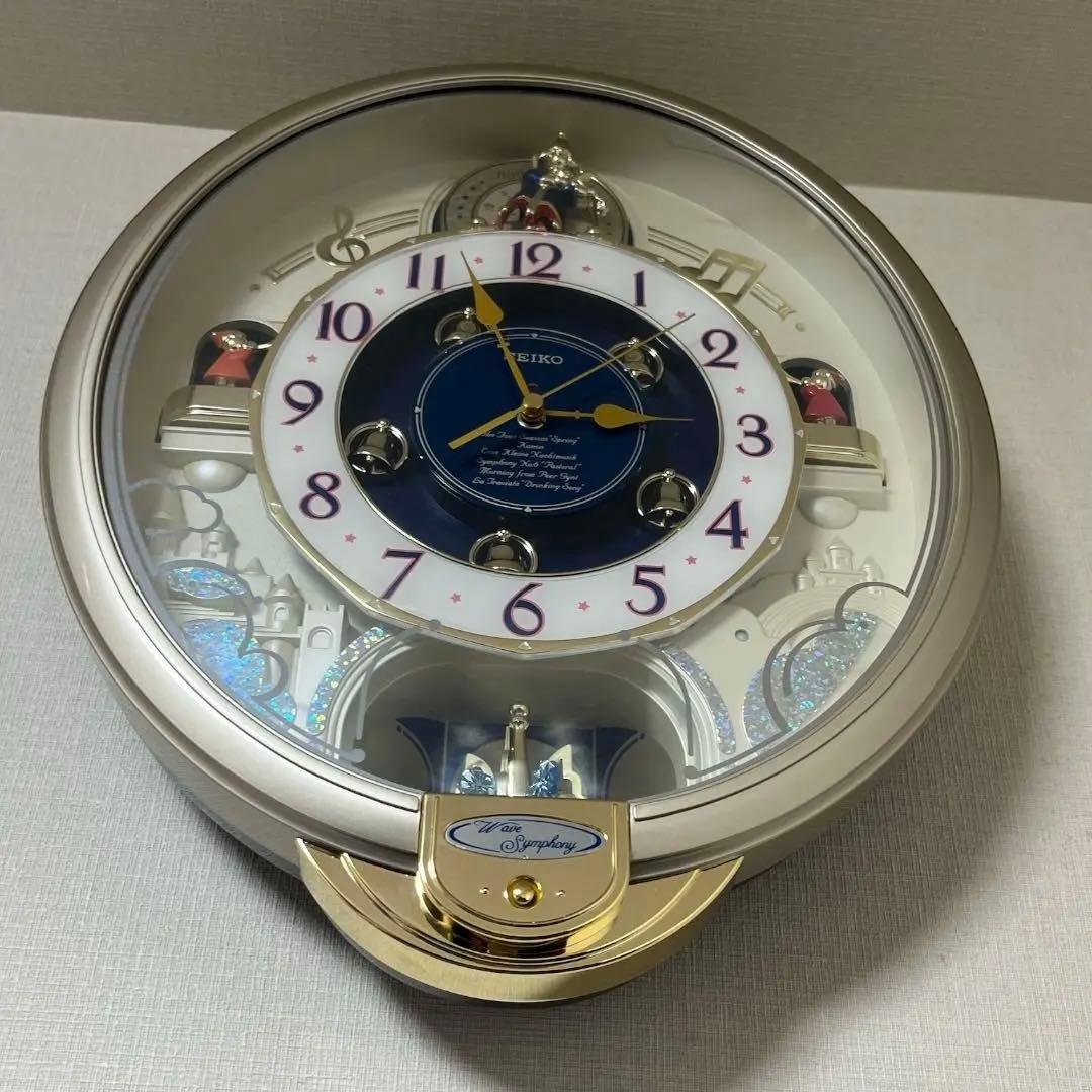 美品　SEIKO 壁掛け　からくり時計　ウエーブシンフォニー　RE555