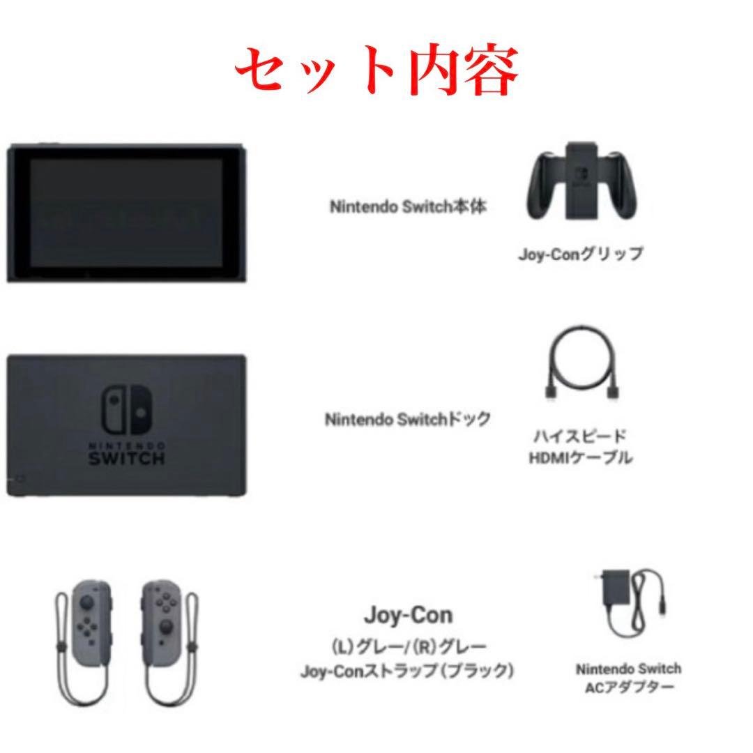 Nintendo Switchグレー本体+プロコン２個セット