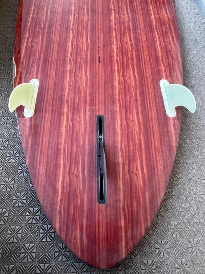 Lahaina 8'6 レッドブラウンウッド SUP パドルボード　ラハイナ