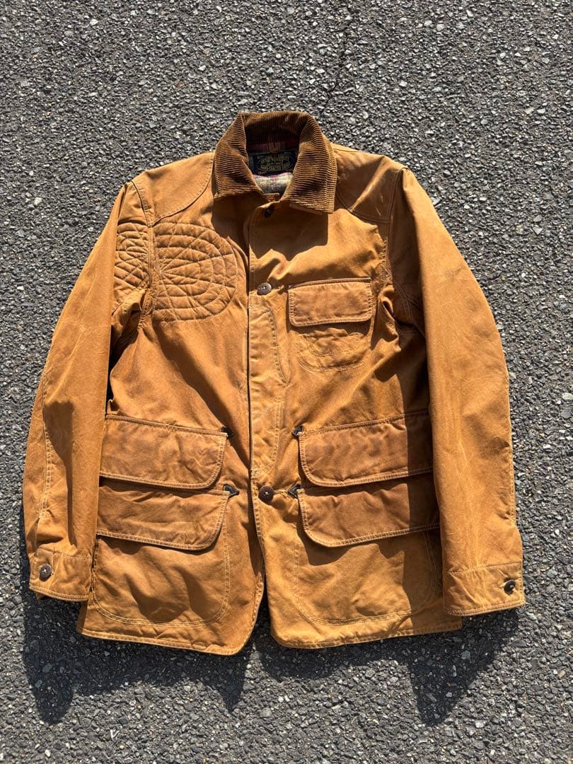 90s RRL ラルフローレン ハンティングジャケット 太畝コーデュロイ襟