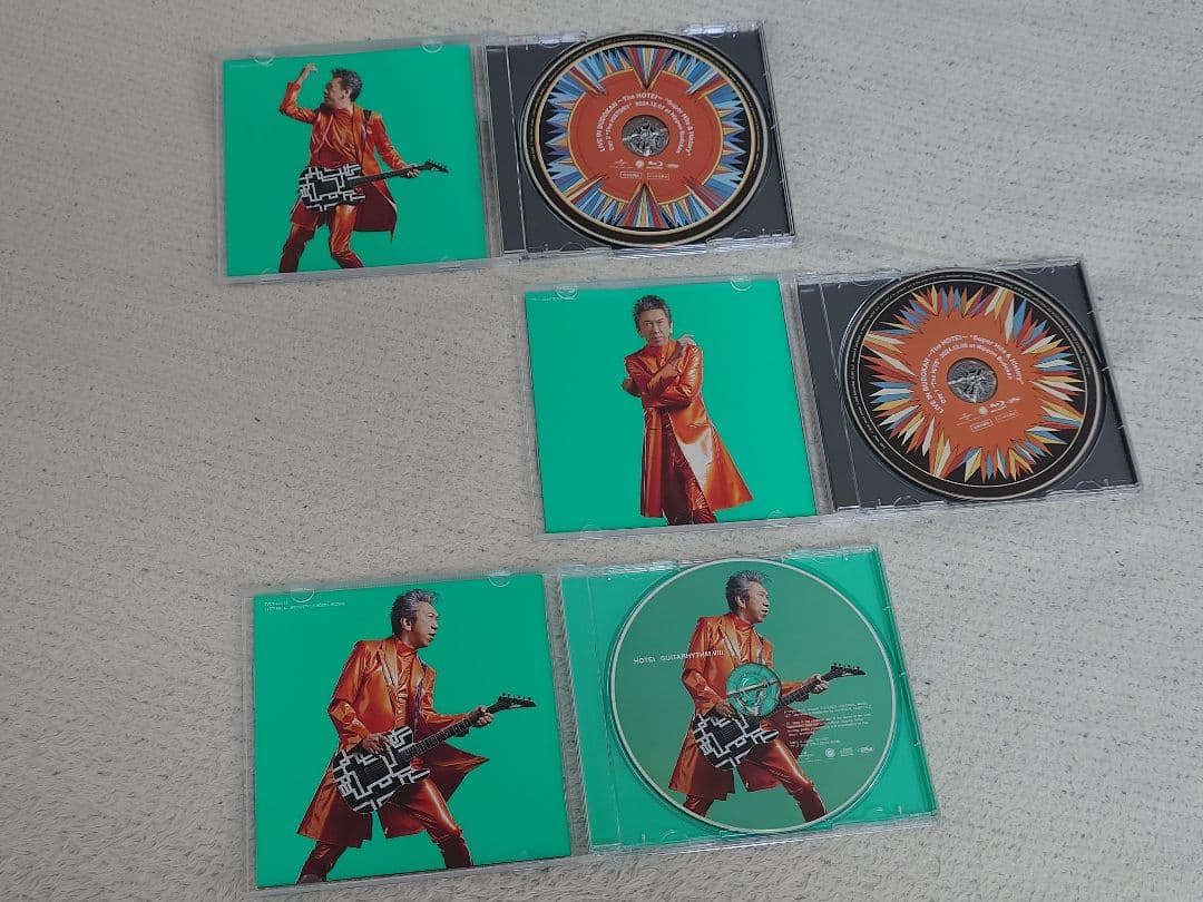布袋寅泰　GUITARHYTHM VIII　CD+2Blu-ray
