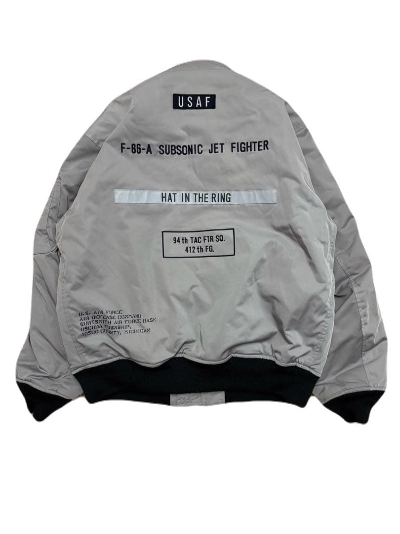 24AW 正規店限定AVIREX MA1 US AIR FORCE