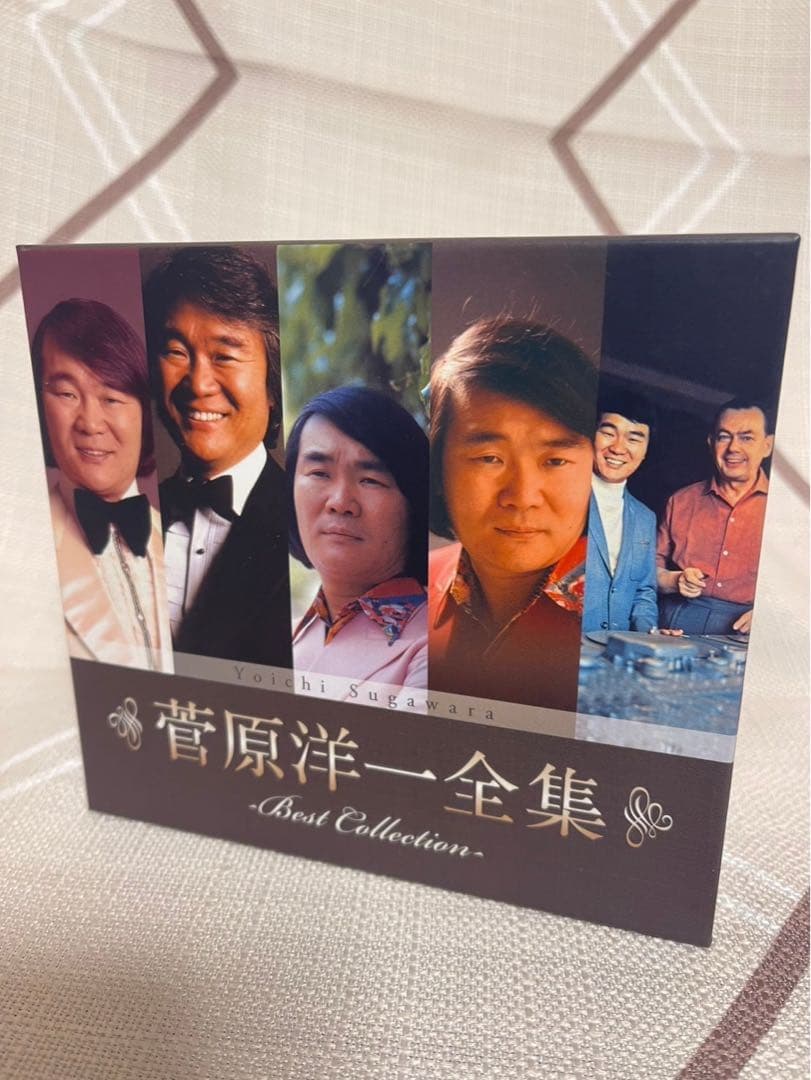 菅原洋一 全集 CD 5枚組　ボックス 歌詞付き
