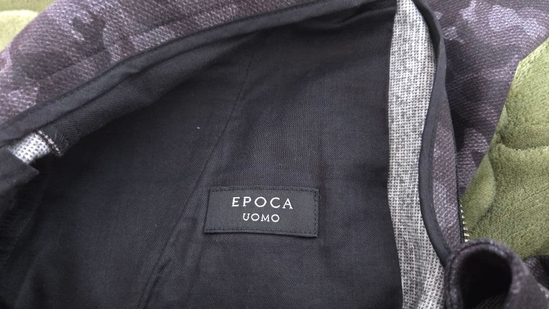 新品未使用　EPOCA UOMO カモフラズボン　46　半額以下