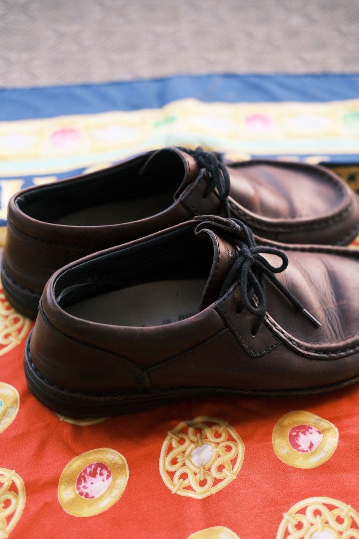 BIRKENSTOCK ブラウン モカシン