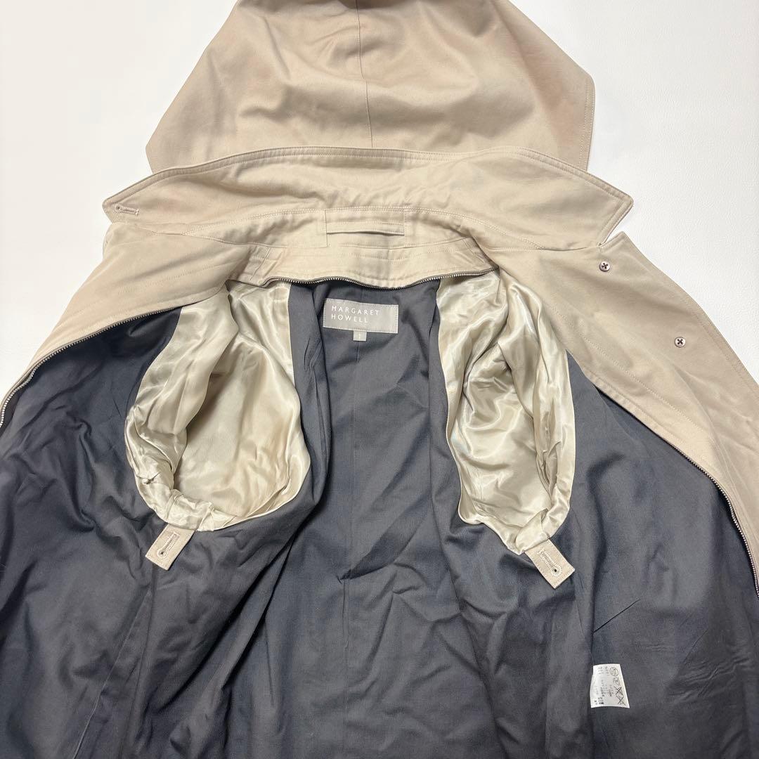 美品✨マーガレットハウエル 3way ライナー フーテッド ステンカラーコート