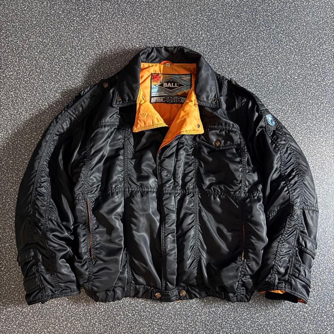 ジャケット・アウター 80's BALL by M&FG bomber jacket MA1 L2B