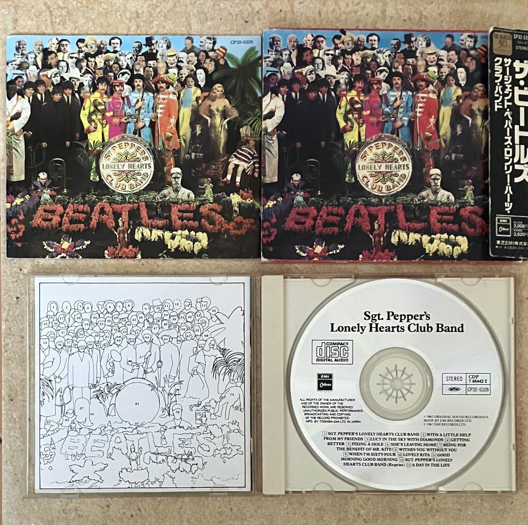 【中古CD】ザ・ビートルズ / 中～後期全オリジナル・アルバム7枚+赤盤・青盤