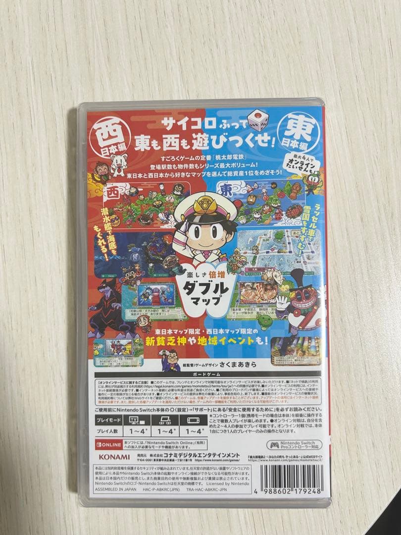 【新品・未開封】桃太郎電鉄2 あなたの町もある Nintendo Switch