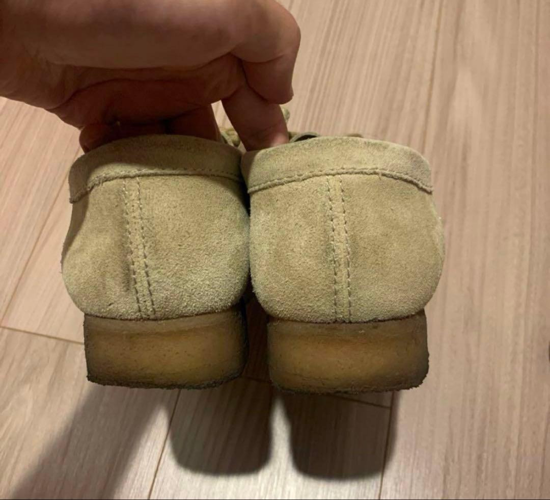 靴 clarks Wallabee black 26cm UK7.5