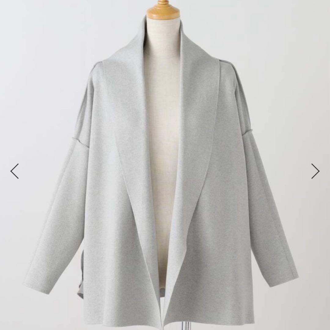 【新品未使用】Deuxieme Classe SMOOTH TOPガウン　グレー