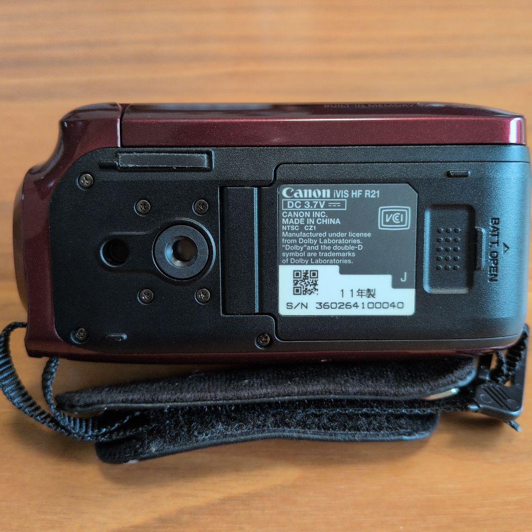 ビデオカメラ Canon ivis HF R21