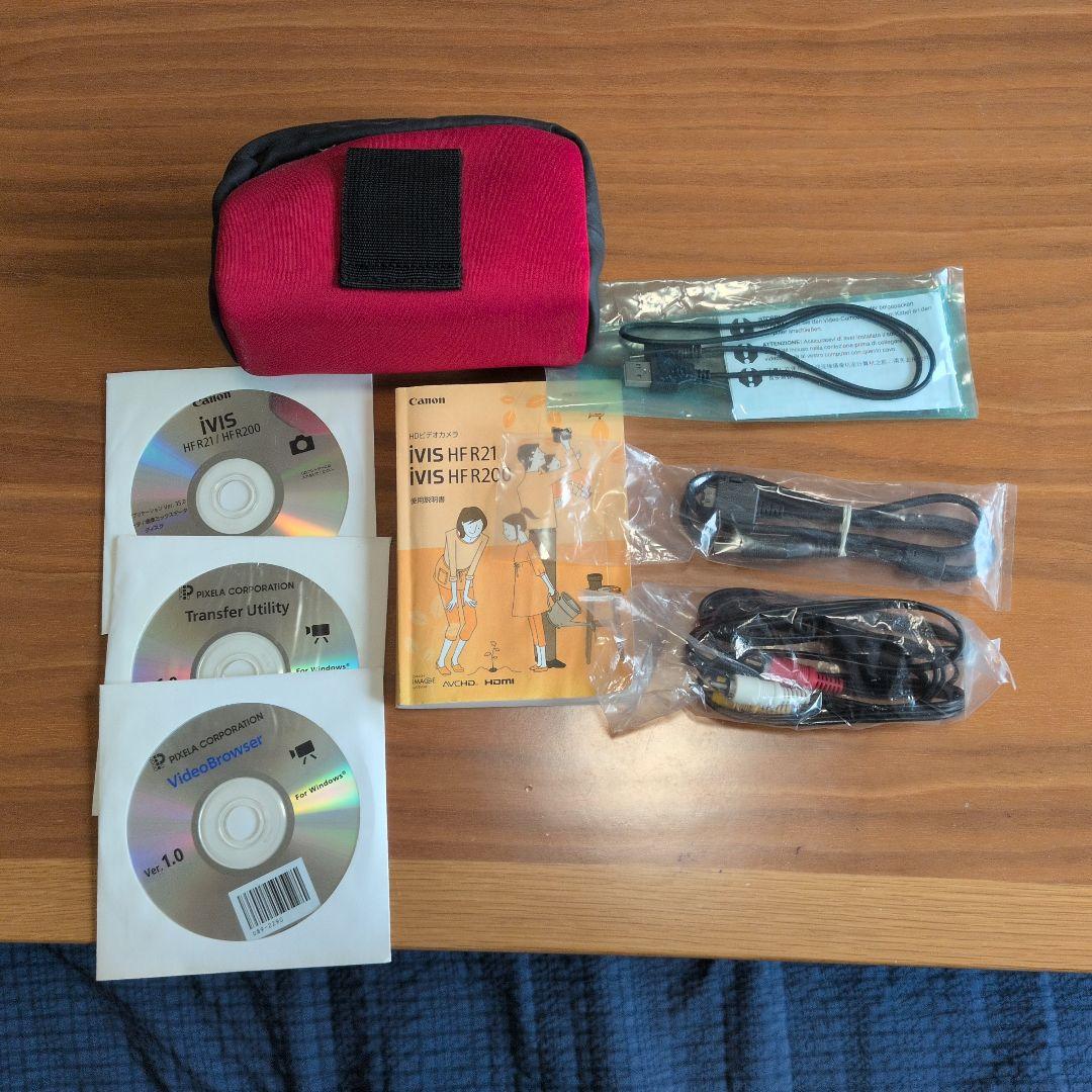 ビデオカメラ Canon ivis HF R21