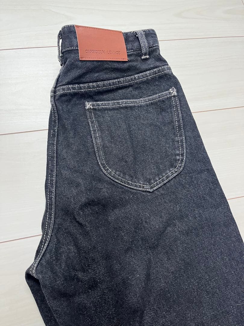 CAPRCIEUX LEMAGE ハイウェストストレートデニムZARA