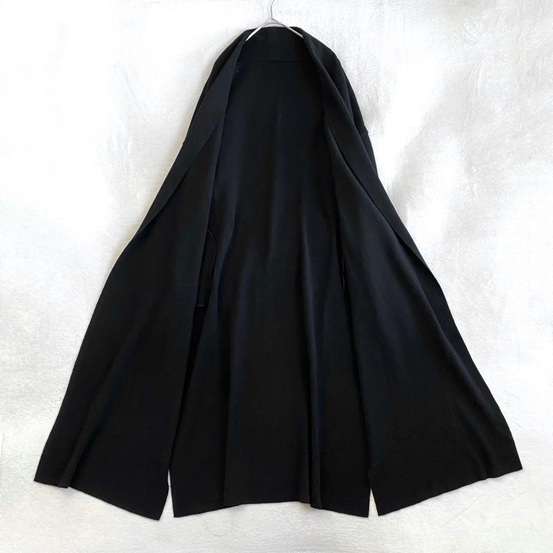 【美品✨】Deuxieme Classe Fluffyスムースロングガウン　黒
