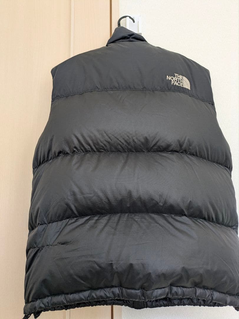 THE NORTH FACE ブラック ダウンベスト ヌプシ 700 L