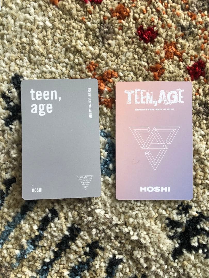 teenage rs White ホシ トレカ セット