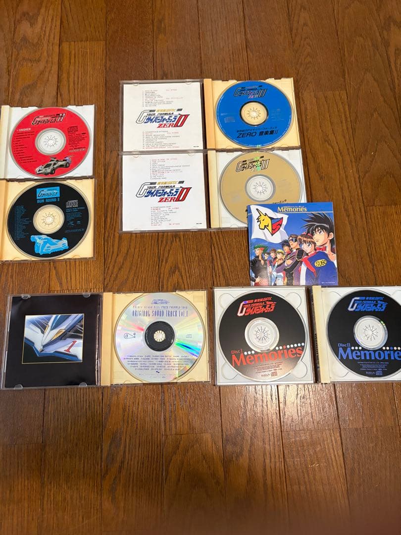 新世紀GPX サイバーフォーミュラ　サウドトラックCD 6枚セット　中古