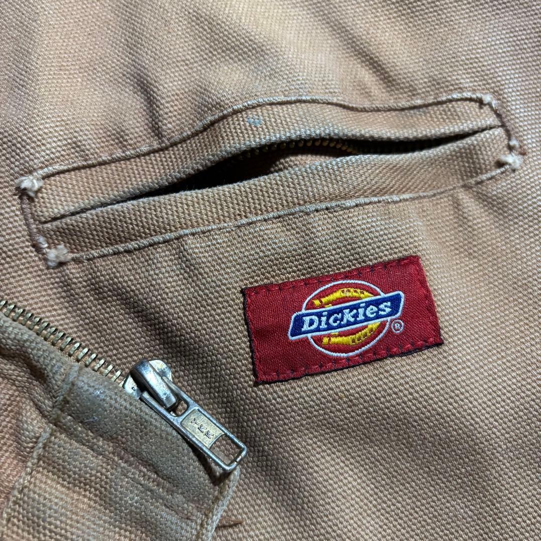 90s- Dickies ディッキーズ　デトロイトジャケット　キャメル　フェード