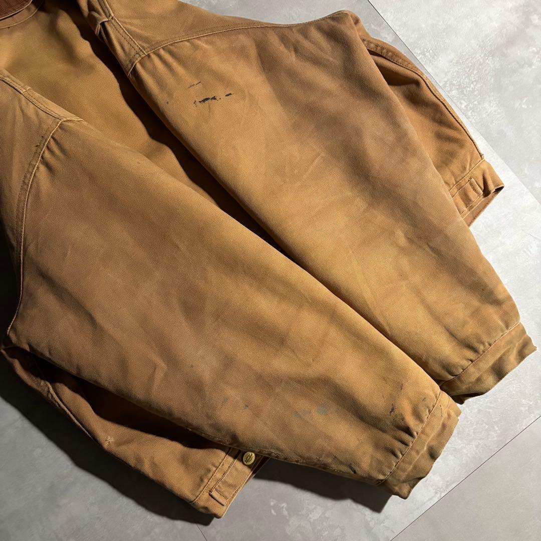 90s- Dickies ディッキーズ　デトロイトジャケット　キャメル　フェード