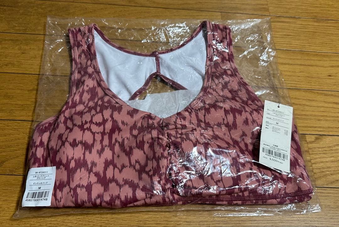 【ももち】新品　 sukala レオパードプリントブラトップ Mサイズ