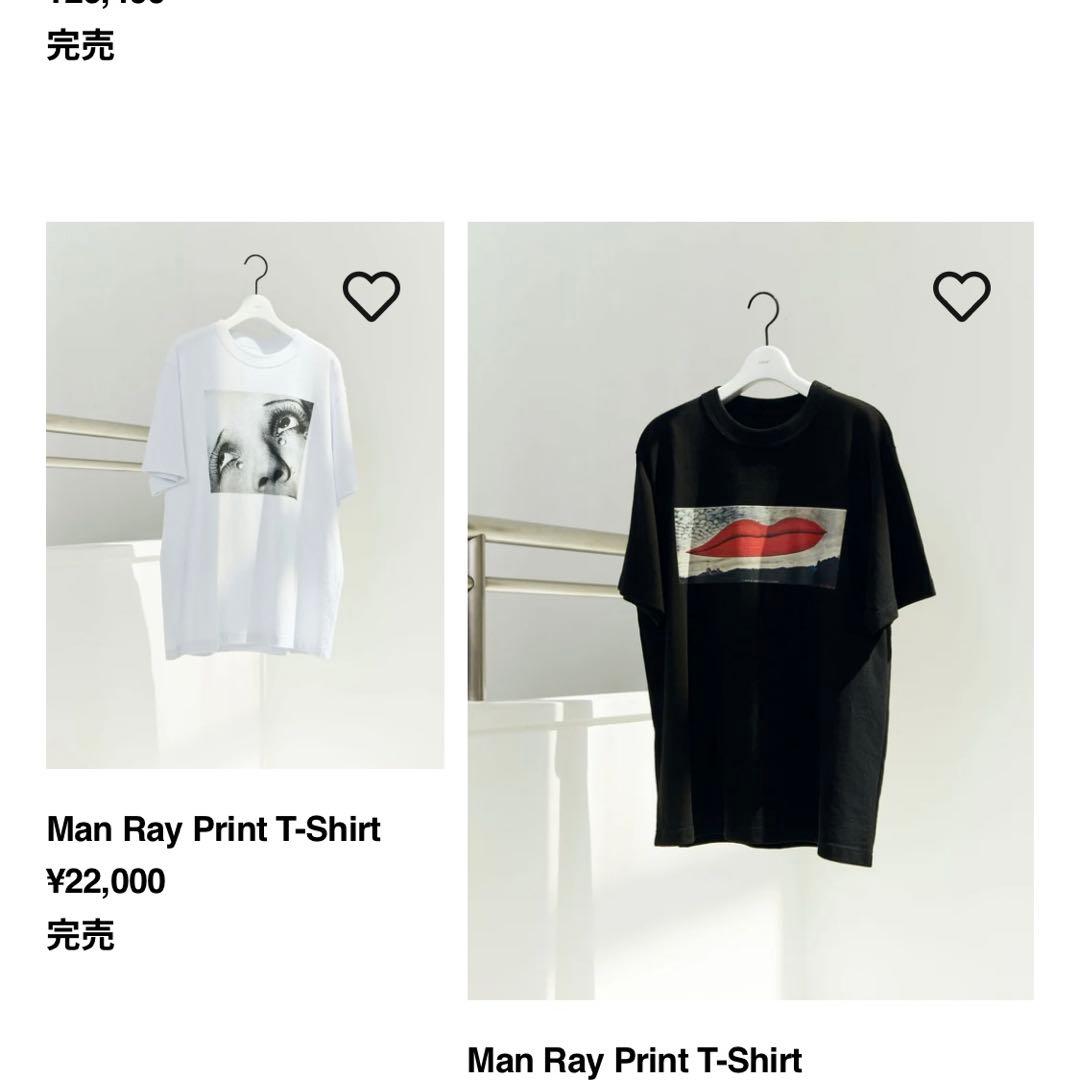 トップス sacai Man Ray Print T-Shirt white 4