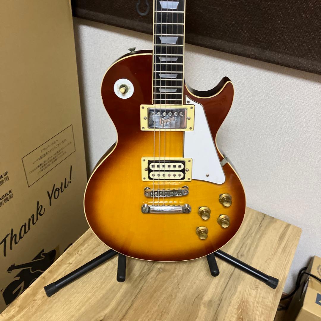 ジャパンビンテージ グレコ グネコ レスポール カスタム 音出OK 劇鳴 中古品