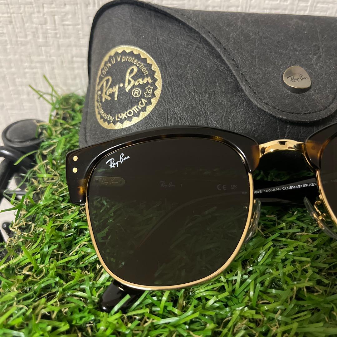 Ray-Ban CLUBMASTERサングラス ブラック