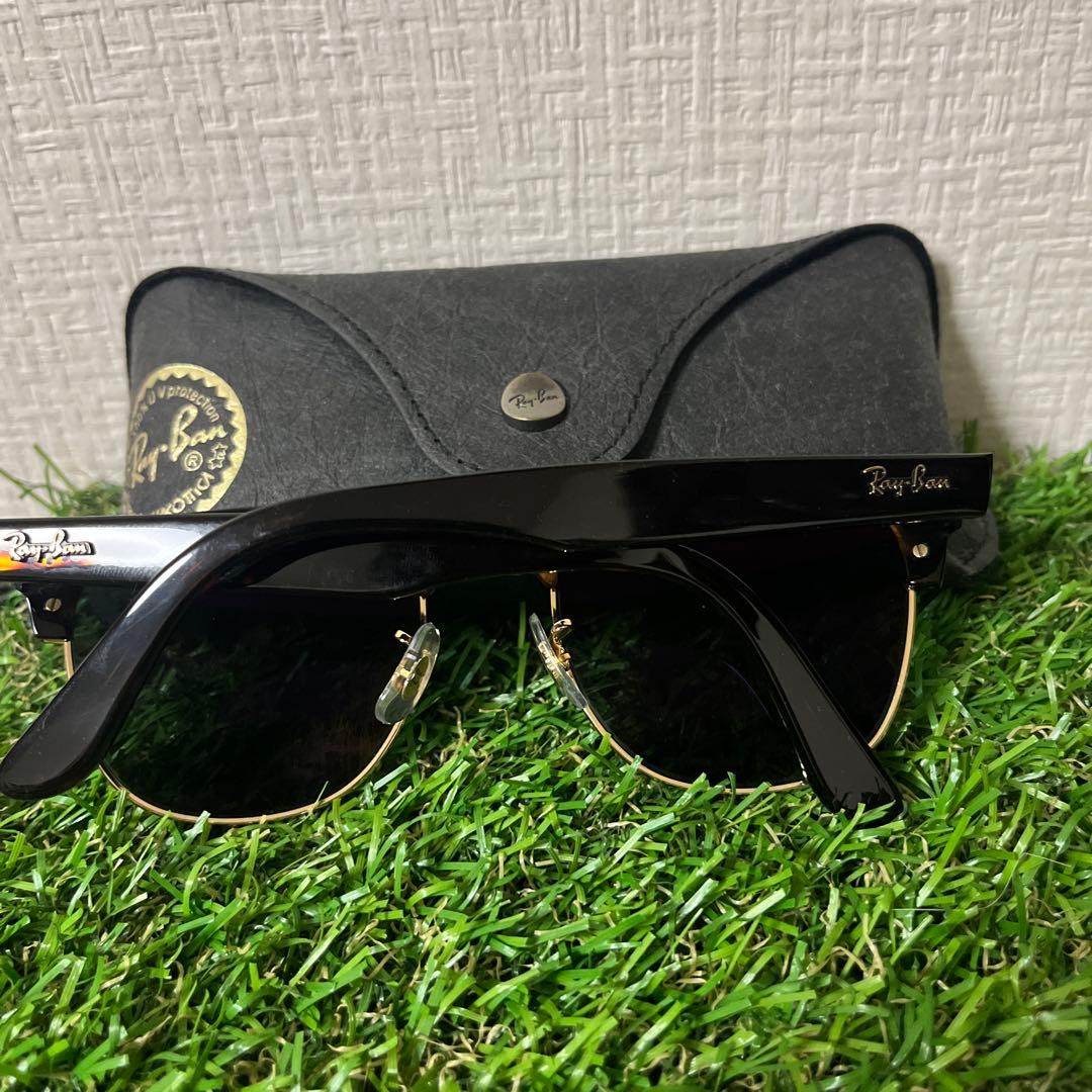 Ray-Ban CLUBMASTERサングラス ブラック