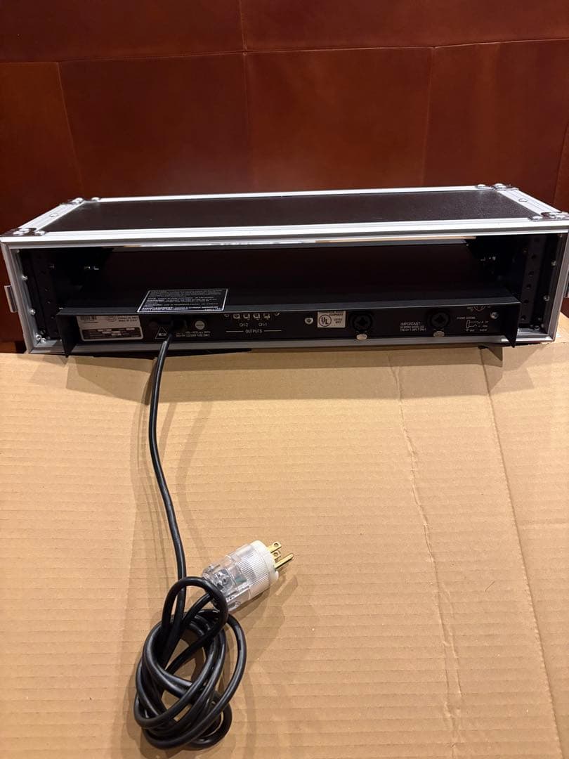 crown D-45 パワーアンプ&2Uハードケースセット