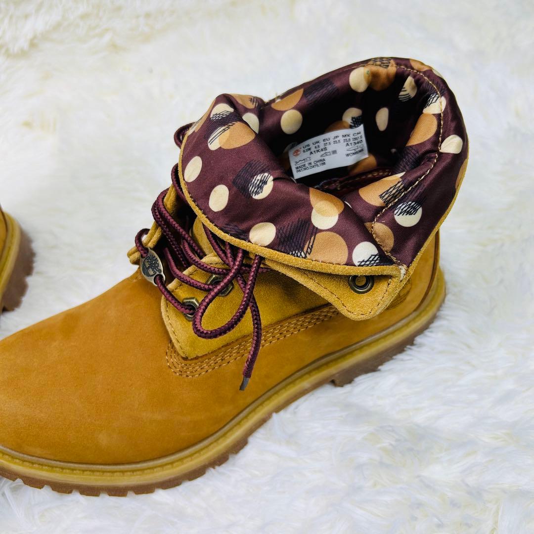 未使用 Timberland オーセンティックス ロールトップ ブーツ 23.5