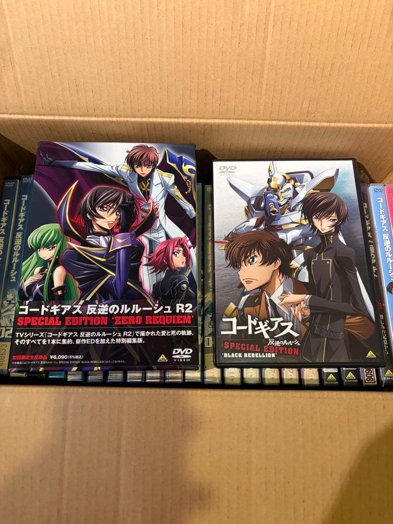 コードギアス 反逆のルルーシュ DVD 26本セット