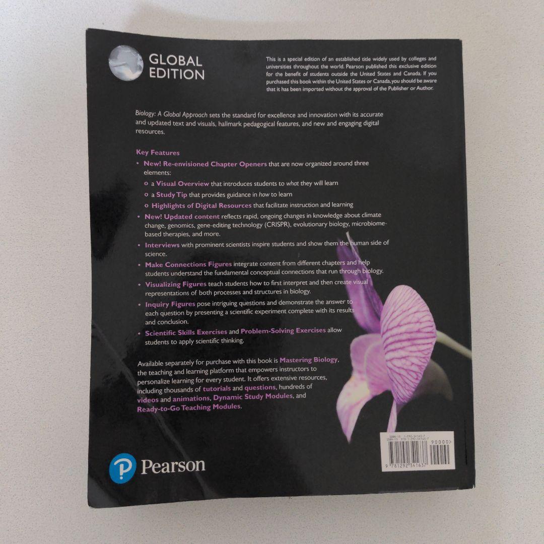 健康・医学 Biology: A Global Approach, 12th Edition