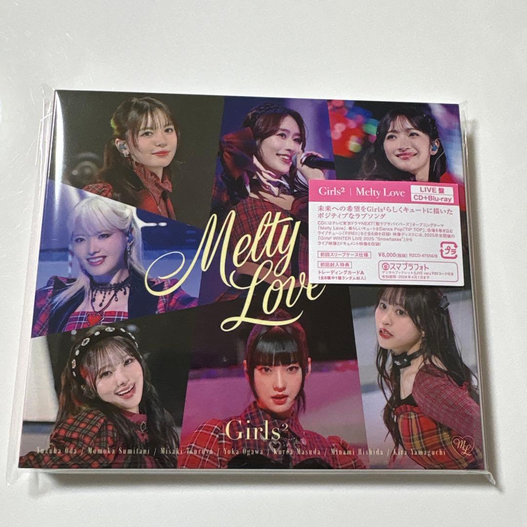 Girls2 Melty Love LIVE盤 Blu-ray ブルーレイ