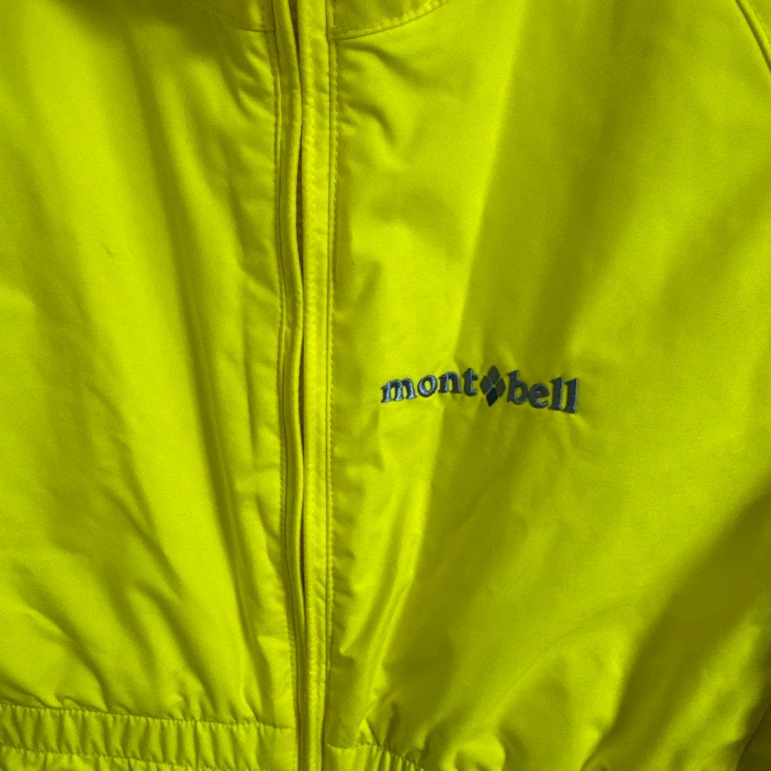 mont-bell イエローフードジャンプスーツ