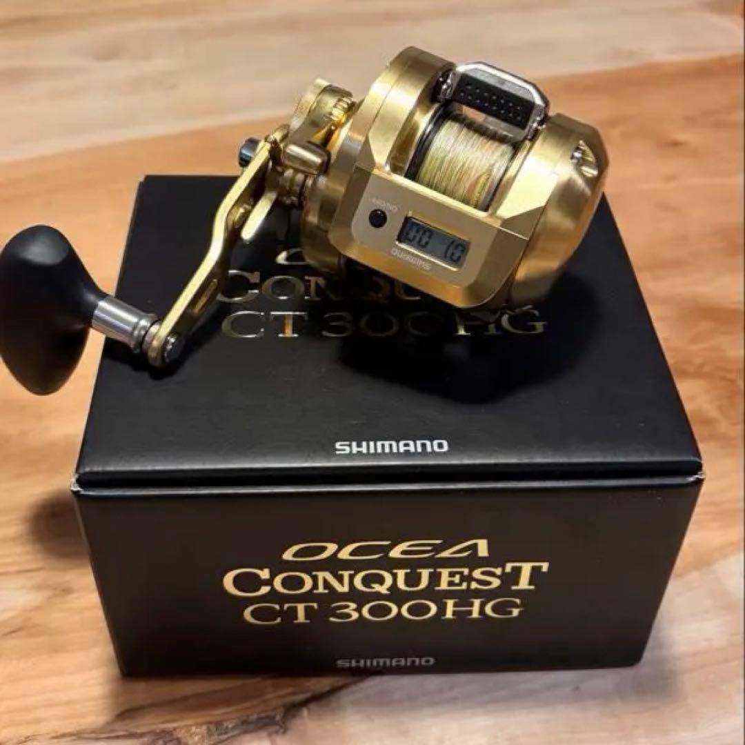 SHIMANO OCEA CONQUEST CT 300HG ゴールド